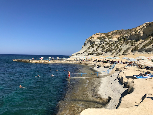 G?ar Qawqla beach in Rabat, Gozo Beachoo